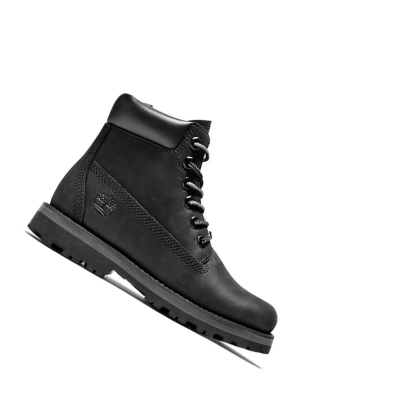 Timberland Courma Side-Zip Original 6-inch Boots παιδικα μαυρα | GR-PIA6294