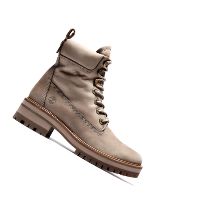 Timberland Courmayeur Valley Original 6-inch Boots γυναικεια Taupe | GR-IMJ4263