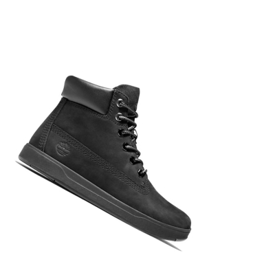 Timberland Davis Square Original 6-inch Boots παιδικα μαυρα | GR-ZYP3671