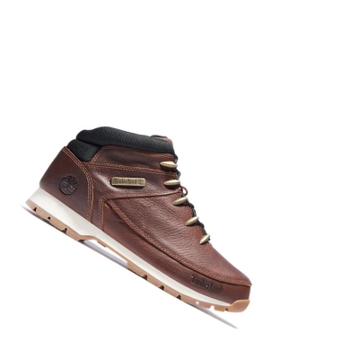 Timberland Euro Sprint Hiker Full-grain μποτακια πεζοποριασ ανδρικα καφε | GR-ZYF1607