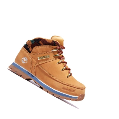 Timberland Euro Sprint Hiker μποτακια πεζοποριασ παιδικα κίτρινα | GR-HNR1648