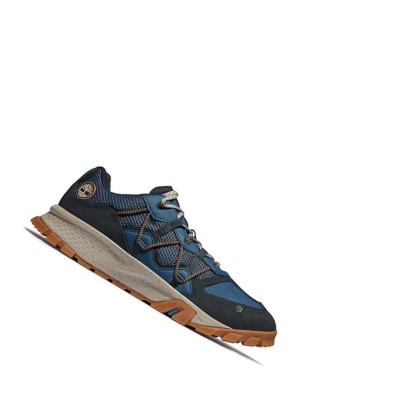 Timberland Garrison Trail ορειβασιασ Shoe μποτακια πεζοποριασ ανδρικα μπλε | GR-CKW1673