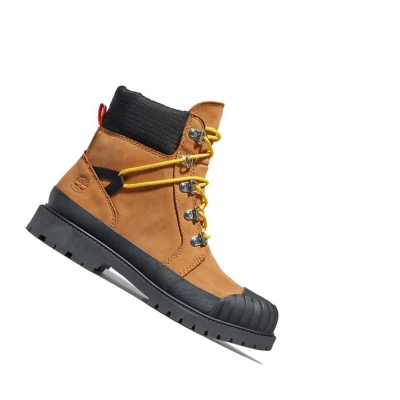 Timberland Heritage Rubber-toe χειμωνιατικα μποτακια γυναικεια κίτρινα | GR-RPA5670