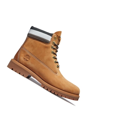 Timberland Heritage Χειμερινά Original 6-inch Boots ανδρικα κίτρινα | GR-LTG0324