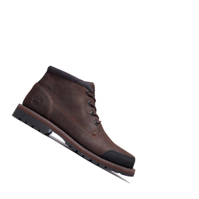 Timberland Larchmont επενδυση Μπότες Chukka ανδρικα σκούρο καφε | GR-UDW2693