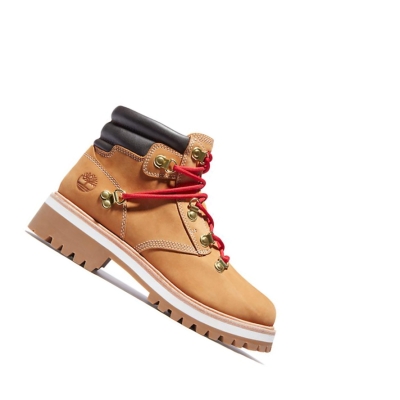 Timberland Limited Heritage Luxe αδιαβροχα χειμωνιατικα μποτακια γυναικεια κίτρινα | GR-UAO5298