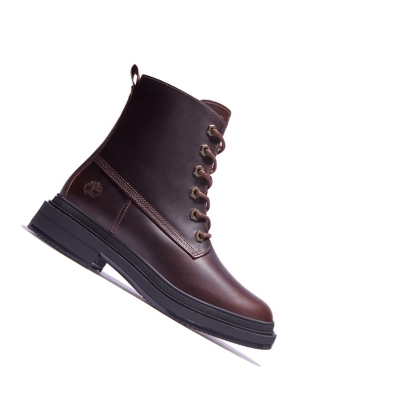 Timberland Lisbon Lane Χειμερινά Original 6-inch Boots γυναικεια καφε | GR-QYP4810