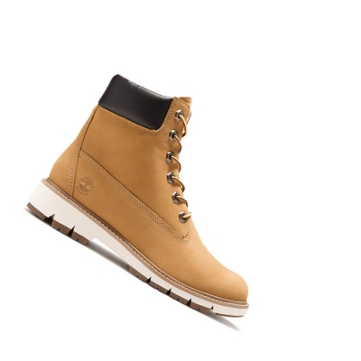 Timberland Lucia Way Original 6-inch Boots γυναικεια κίτρινα | GR-DRU5348