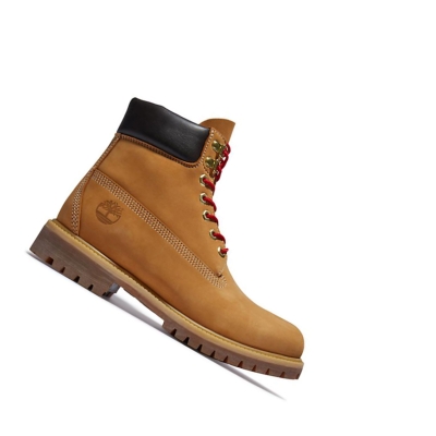 Timberland Premium Luxe δερματινα Original 6-inch Boots ανδρικα κίτρινα | GR-XME0837