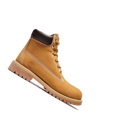 Timberland Premium Original 6-inch Boots παιδικα κίτρινα | GR-DLP8173