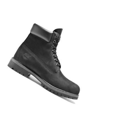 Timberland Premium Original 6-inch Boots ανδρικα μαυρα | GR-NKC4932