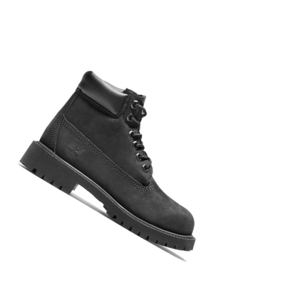 Timberland Premium Original 6-inch Boots παιδικα μαυρα | GR-TOK8592