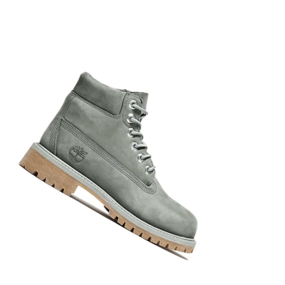 Timberland Premium Original 6-inch Boots παιδικα σκούρο γκρι | GR-TZH3508