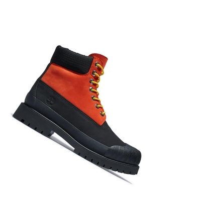 Timberland Rubber toe Original 6-inch Boots ανδρικα πορτοκαλι | GR-YCZ6872