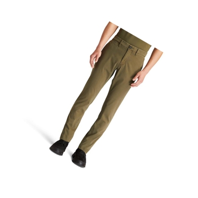 Timberland Sargent Lake Ultrastretch Chinos παντελονι ανδρικα σκούρο πρασινο | GR-PLF2176