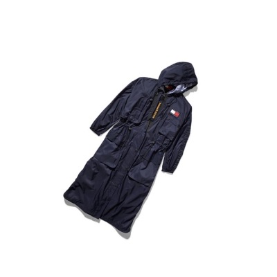 Timberland Tommy Hilfiger x Timberland® Re-Imagined ελαφρια Μπουφάν Parka γυναικεια μπλε | GR-RQN3128