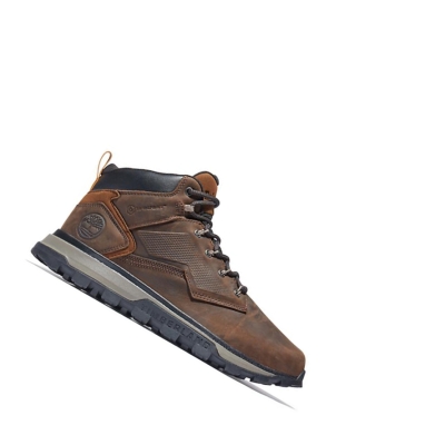 Timberland Treeline Hiker Μπότες Chukka ανδρικα σκούρο καφε | GR-GDY5308