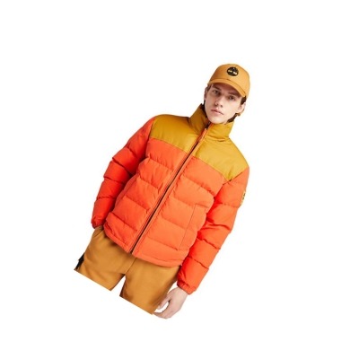 Timberland Welch Mountain Puffer Quilted-Υβρίδιο μπουφαν ανδρικα πορτοκαλι | GR-VGL0653