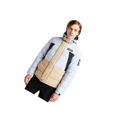 Timberland outdoor Archive Puffer Quilted-Υβρίδιο μπουφαν ανδρικα ανοιχτο μπλε | GR-QJZ6853